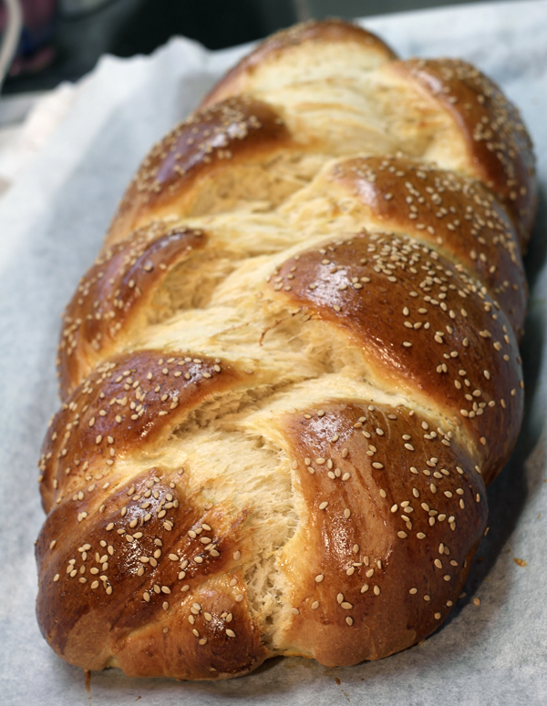 Braided Egg Bread ( also called Challah)