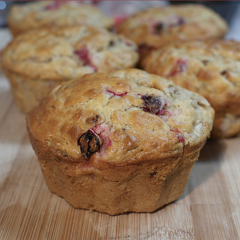 Blueberry and Nut Muffins