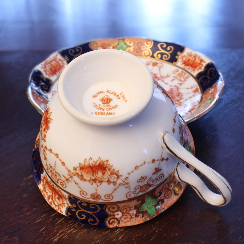 Royal Albert Crown China Teacup and Saucer England