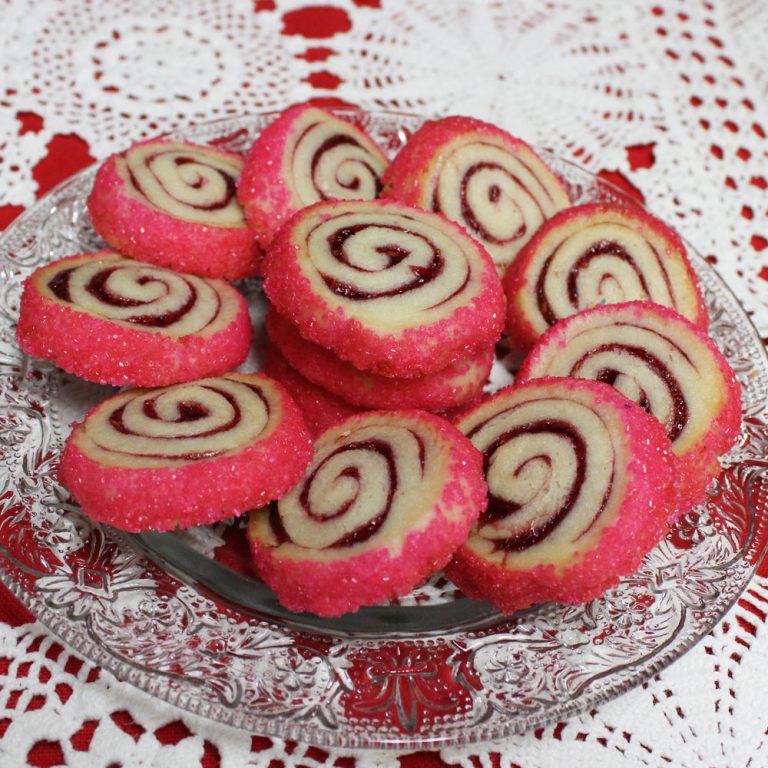 Shortbread Pinwheels - Urban Whisk Recipes